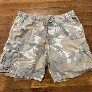 Old Navy Cargo Camo Shorts